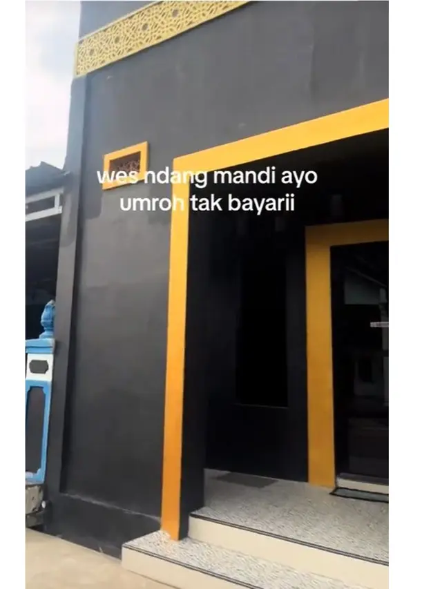 Viral Penampakan Rumah Punya Desain Mirip Ka'bah, Jadi Inspirasi