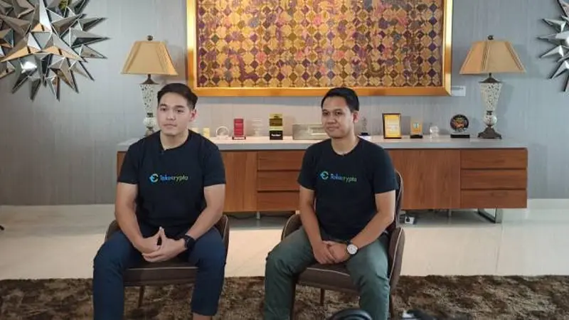 Pang Xue Kai, Co-founder dan CEO Tokocrypto bersama Changpeng Zhao, Founder dan CEO Binance. Dok: Tokocrypto