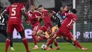 Skor 5-1 untuk kemenangan Liverpool tidak berubah hingga akhir pertandingan. Hasil ini membuat Liverpool kembali ke jalur kemenangan usai mengalami empat kekalahan beruntun di semua kompetisi sebelumnya. (Kirill KUDRYAVTSEV/AFP)
