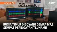 Gempa bumi dahsyat berkekuatan magnitudo 7,8 mengguncang wilayah timur jauh Rusia, Kamchatka, pada Jumat (19/9) pagi waktu setempat. Pusat gempa berada di laut Pasifik sekitar 140 kilometer dari Kamchatka.