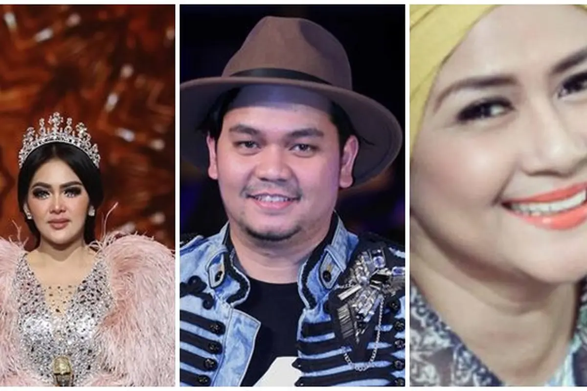[Bintang] Syahrini, Indra Bekti, dan Ria Irawan