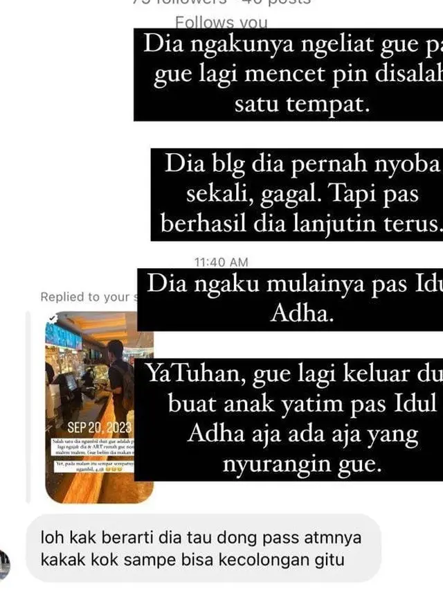 Instastory Awkarin tentang asisten pribadinya