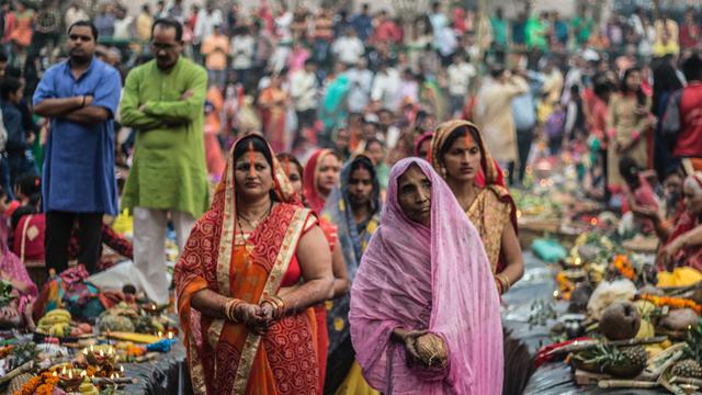 Ilustrasi wanita India