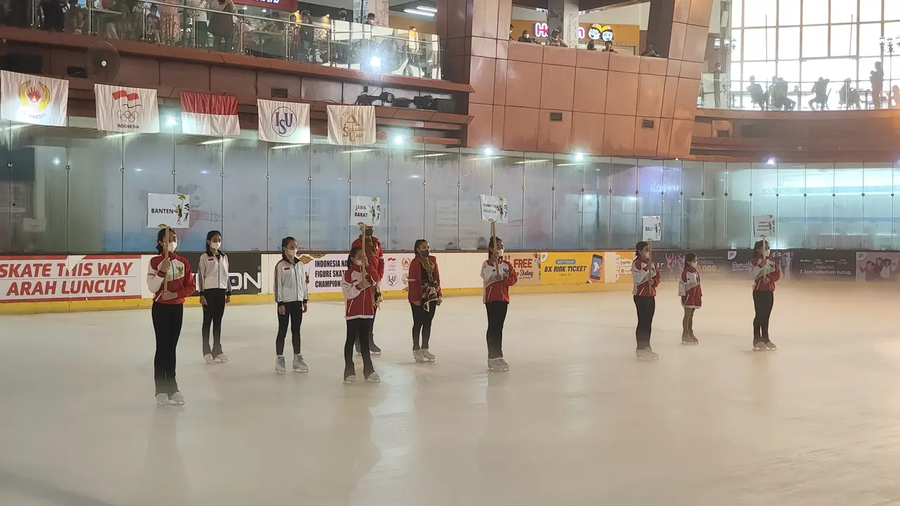 Ilustrasi Ice Skating