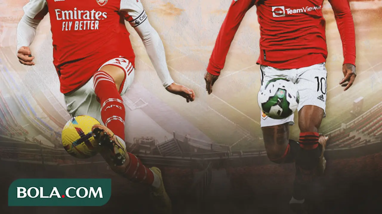 ilustrasi - Arsenal dan Manchester United