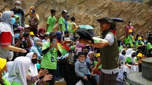 Wahana baru Jakarta Bird Land di kawasan Taman Impian Jaya Ancol