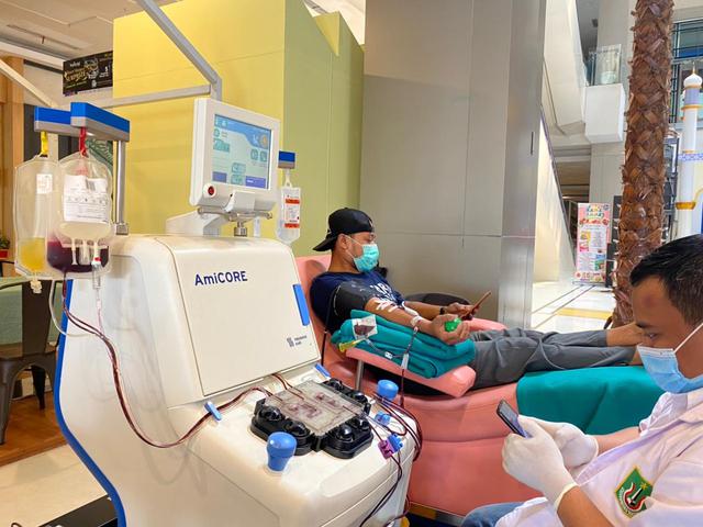 Peringati Hut Ke 76 Ri Penyintas Covid 19 Di Tangerang Donor Massal Plasma Konvalesen News Liputan6 Com