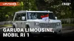 Naik Garuda Limousine, Prabowo Sapa Warga di Pesta Rakyat