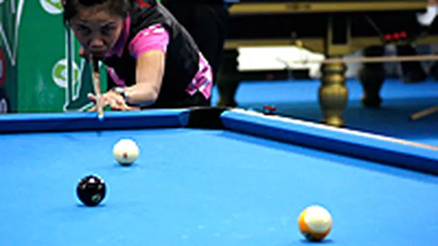 Jambi Rebut Emas Biliar Ganda Putri