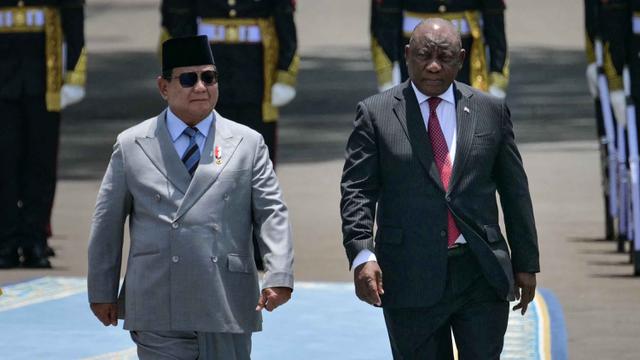 Perkuat Hubungan Bilateral, Prabowo Terima Kunjungan Presiden Afrika Selatan