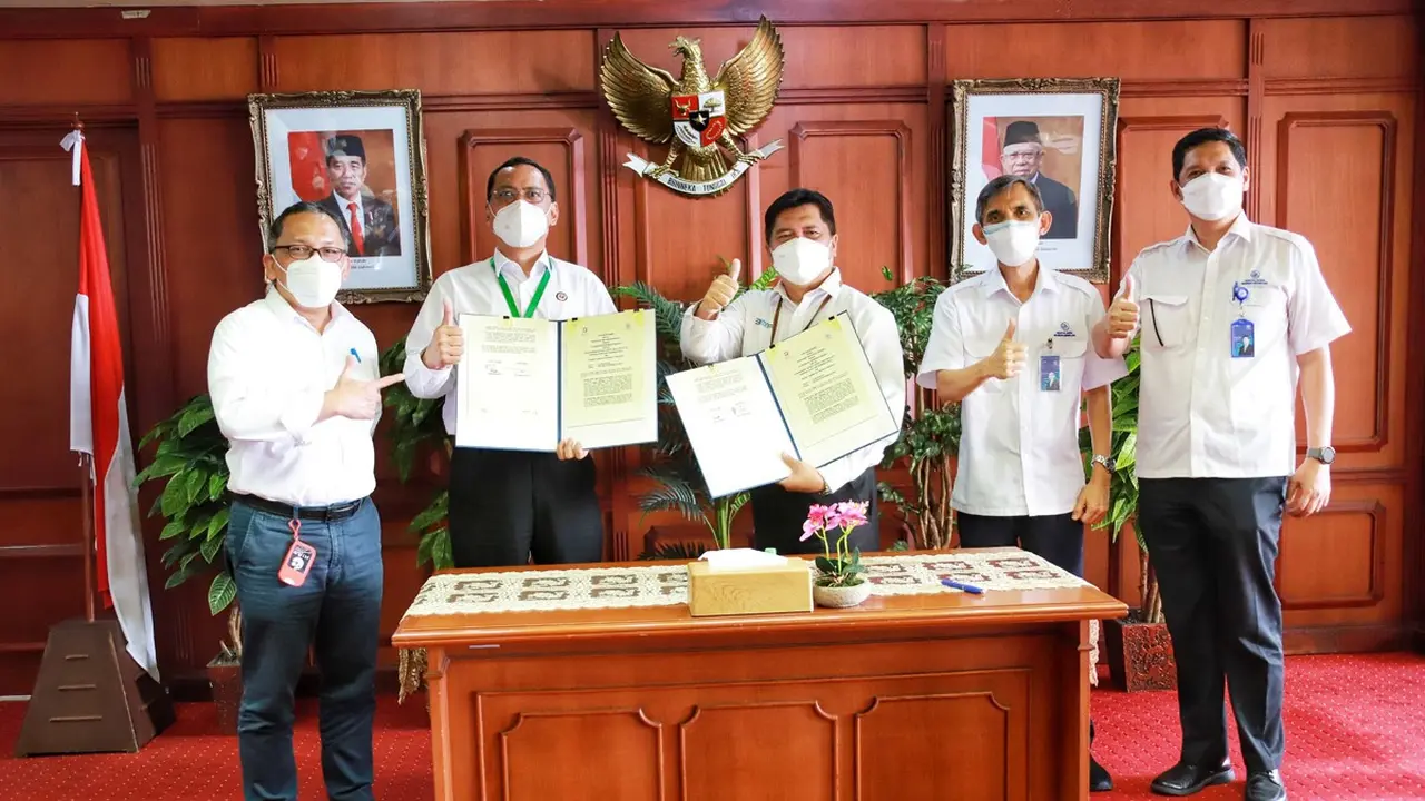 Badan Riset Inovasi dan Nasional (BRIN) bersama PT Dirgantara Indonesia.