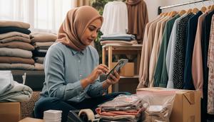 Reseller atau Dropshipper Fashion/jenis usaha rumahan tanpa karyawan untuk wanita usia 40 tahun (Sumber; gemini.com)