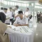 Badan Amil Zakat Nasional (BAZNAS) Kota Tangerang mencatatkan capaian pendapatan zakat fitrah selama Ramadan 1445 Hijriah. BAZNAS mengumpulkan sekitar Rp8,7 miliar yang langsung disalurkan (Istimewa)
