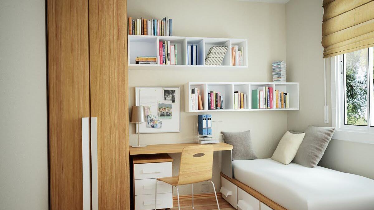 10 Tips Memilih Tempat Tidur dan Lemari di Kamar Sempit agar Nyaman
