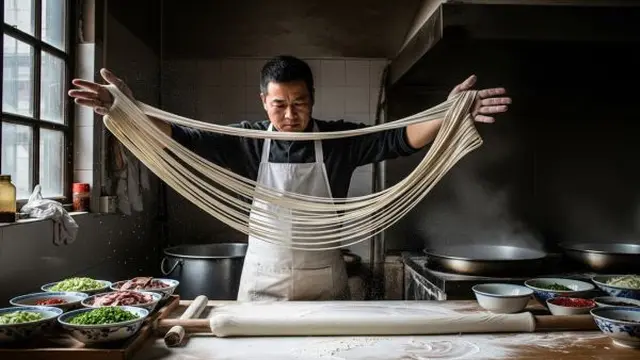 Membuat Lanzhou Lamian
