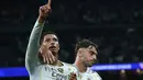 Menit ke-57, gol Jude Bellingham berhasil membawa Real Madrid unggul 1-0. (Thomas COEX/AFP)
