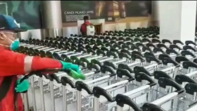 Desinfektan Bandara Jambi