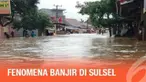 Menurut BMKG banjir yang terjadi di Sulawesi Selatan adalah akibat hujan lokal yang cukup lebat.