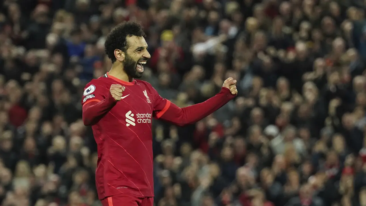 Foto: Berkah Ramadhan, Ini dia Aksi Salah dan Mane saat Bantai MU 4-0