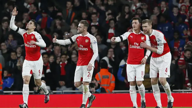 Arsenal Vs Bournemouth (Liputan6.com)