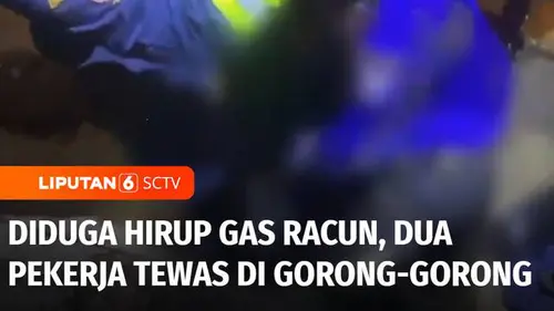 VIDEO: Dua Pekerja Telekomunikasi Tewas di Gorong-Gorong, Diduga Hirup Gas Beracun