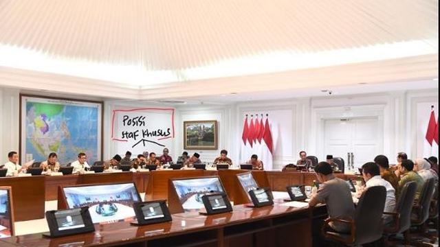 Minuman Favorit Angkie Yudistia Saat Ikut Rapat Kabinet di Istana Presiden