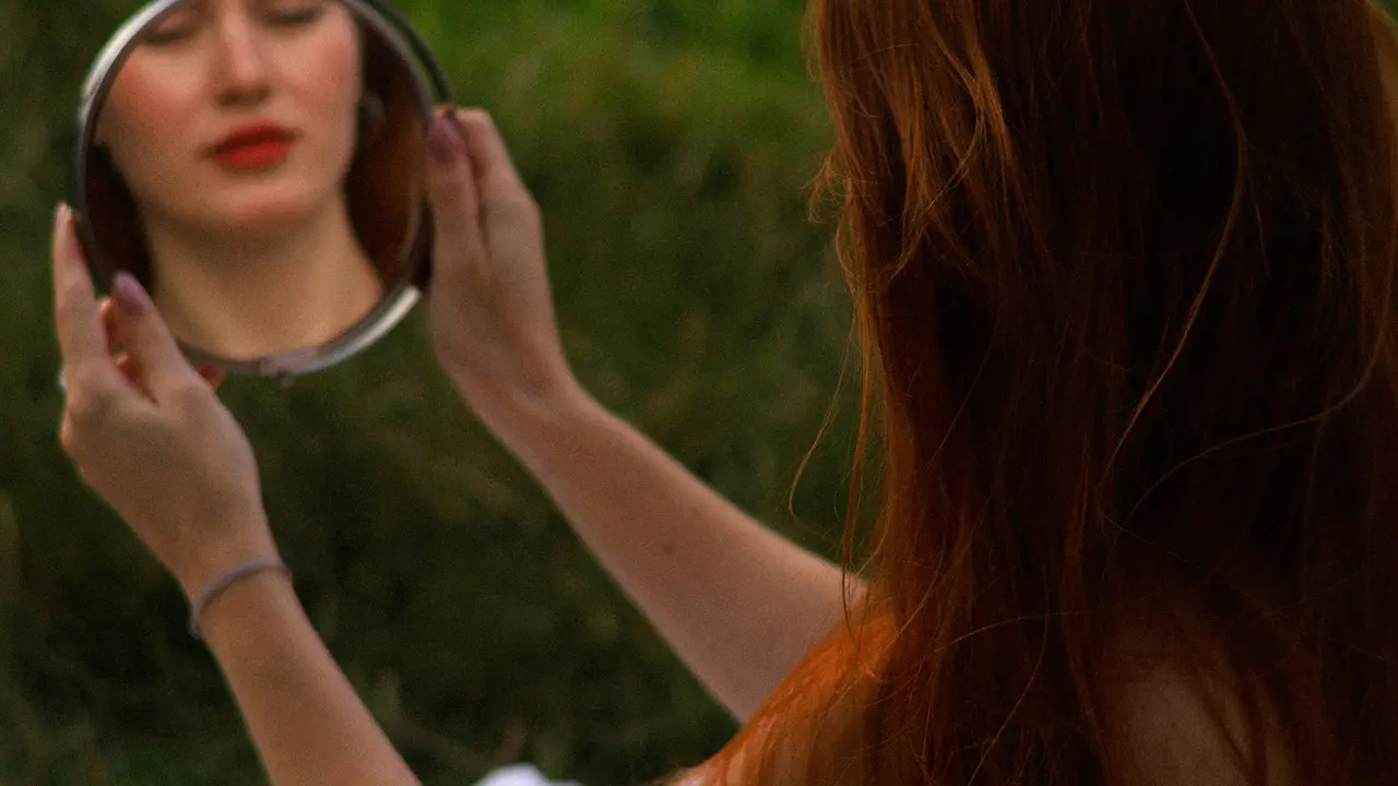 Girl with Mirror