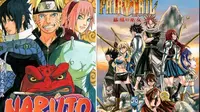 Manga Naruto karya Masashi Kishimoto duduk di posisi puncak tangga manga New York Times berkat volume ke-65.