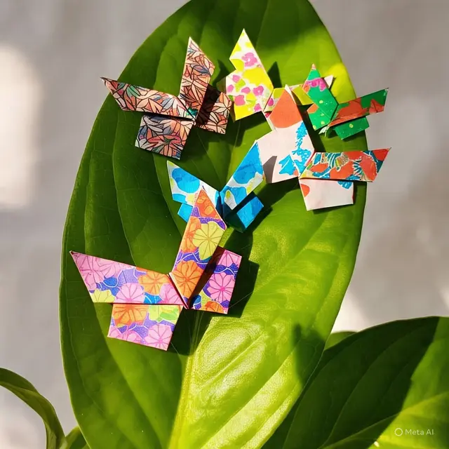 Kupu-Kupu dari Origami