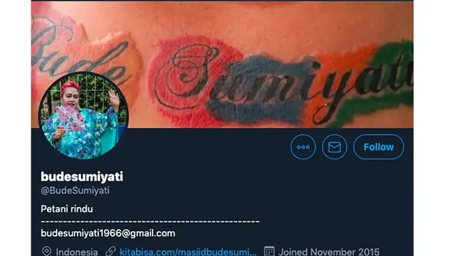 twitter @budesumiyati