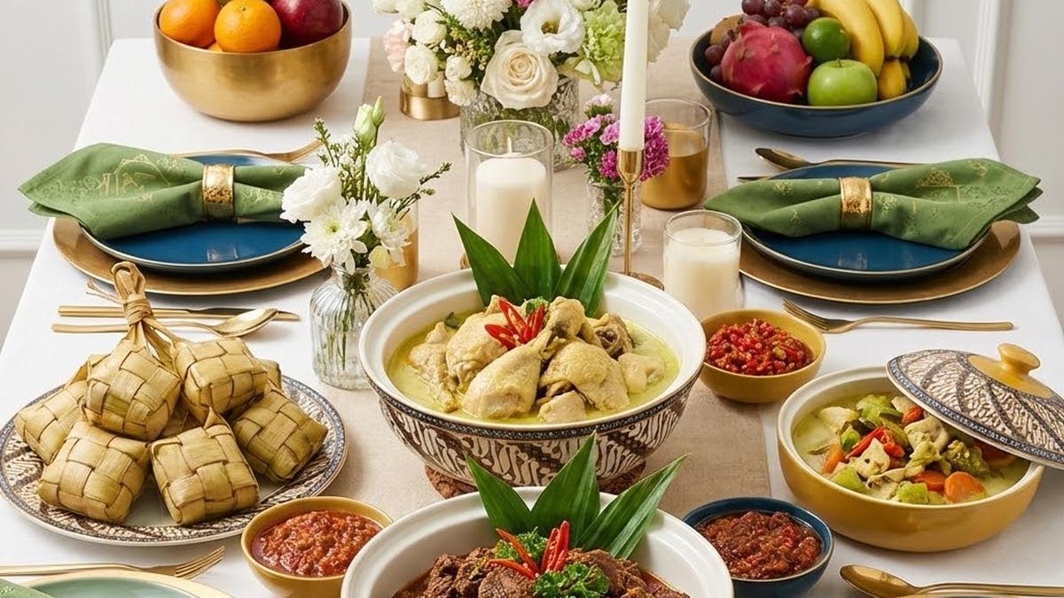 Trik Menata Meja Lebaran agar Estetik dan Rapi untuk Sambut Tamu dengan Kesan Elegan