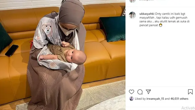 Laudya Cynthia Bella (Foto: Instagram/@ukkasyahki)