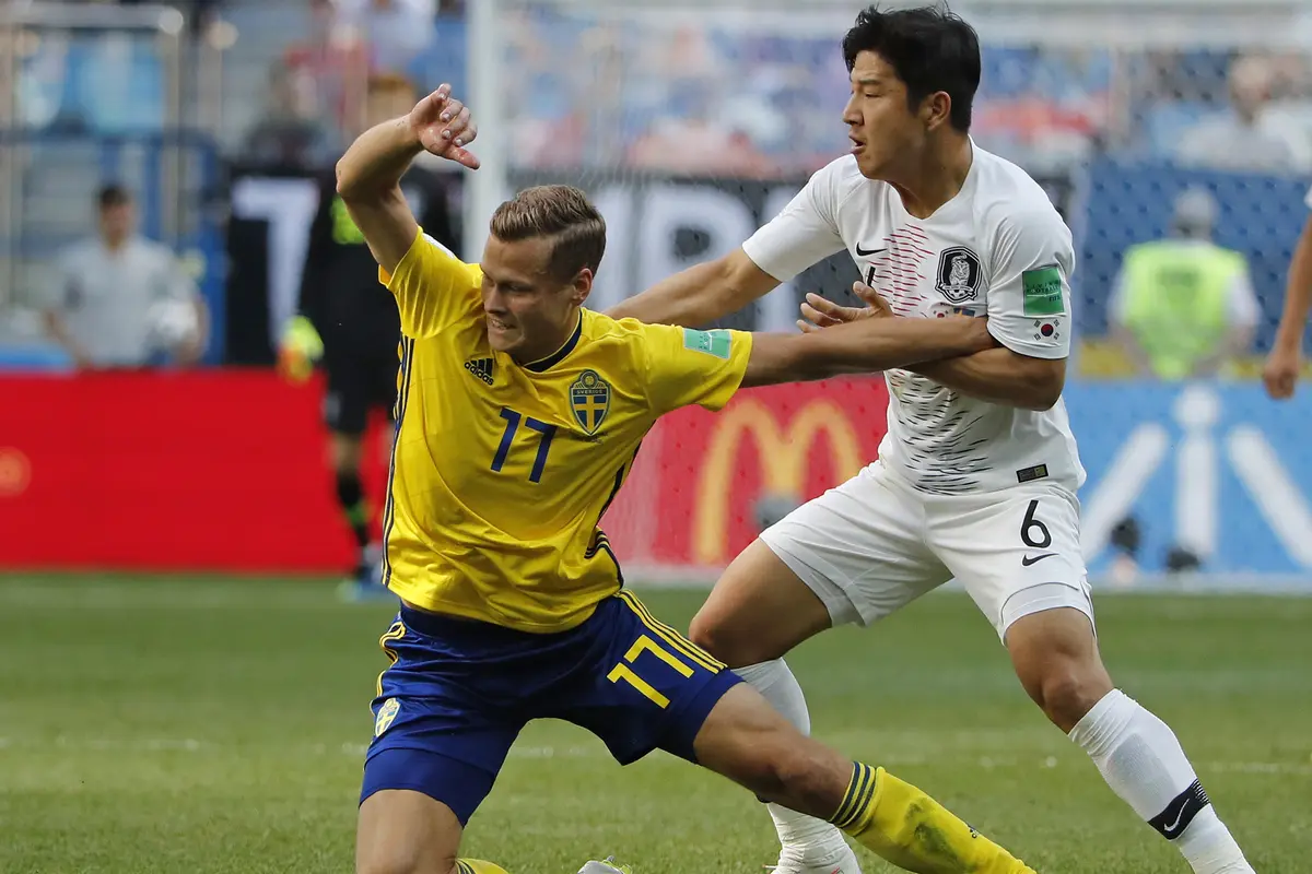 Swedia, Korea Selatan, Piala Dunia 2018