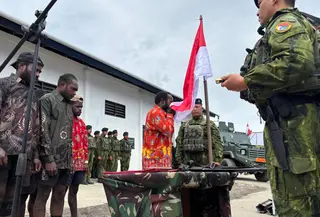 Tujuh anggota OPM ikrar setia kepada NKRI. (Istimewa)