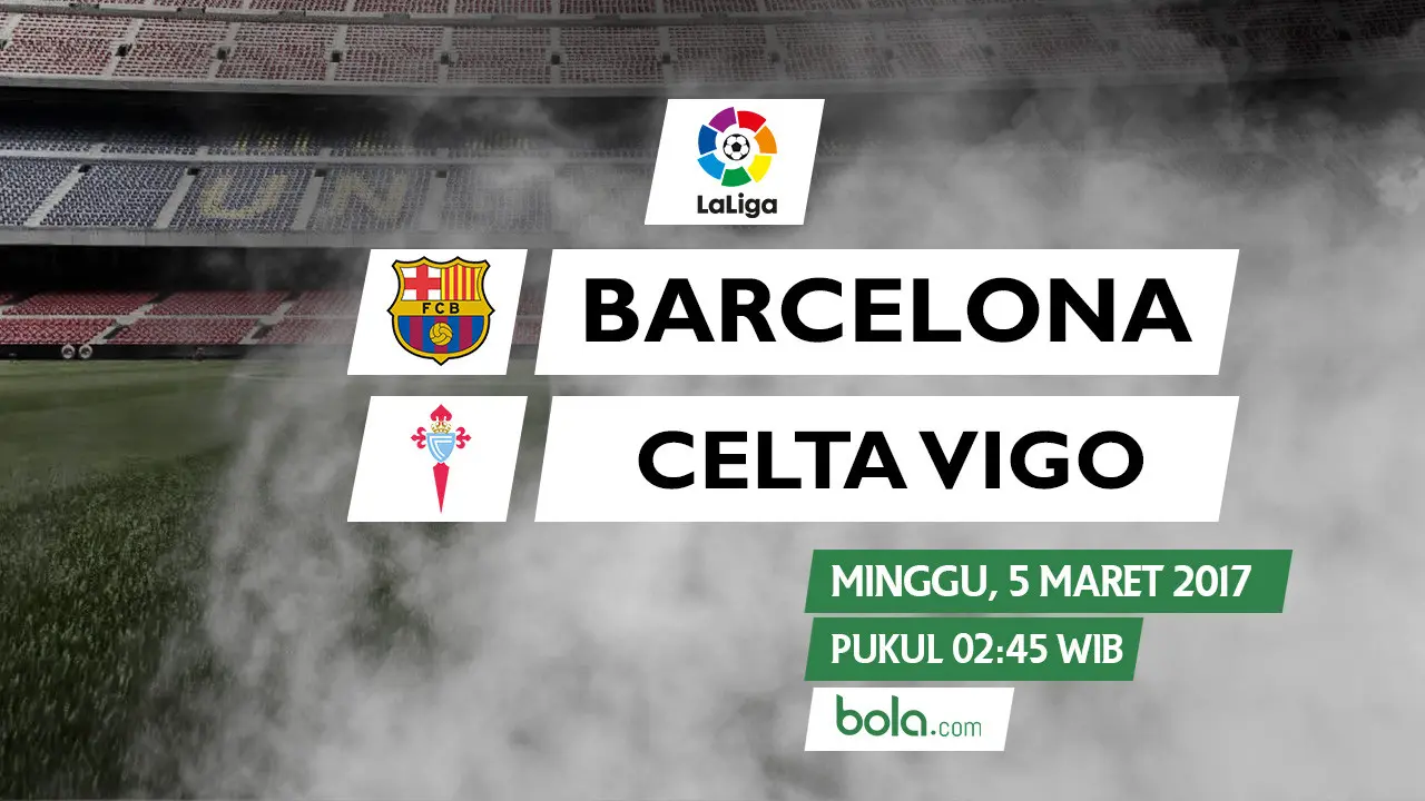 La Liga_Barcelona vs Celta Vigo (Bola.com/Adreanus Titus)