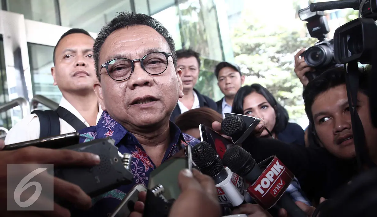 Ketua Badan Legislasi Daerah (Balegda) DPRD DKI Jakarta, M Taufik kembali diperiksa penyidik KPK, Jakarta (3/5) Taufik diperiksa sebagai saksi untuk tersangka M Sanusi. (Liputan6.com/Helmi Afandi)