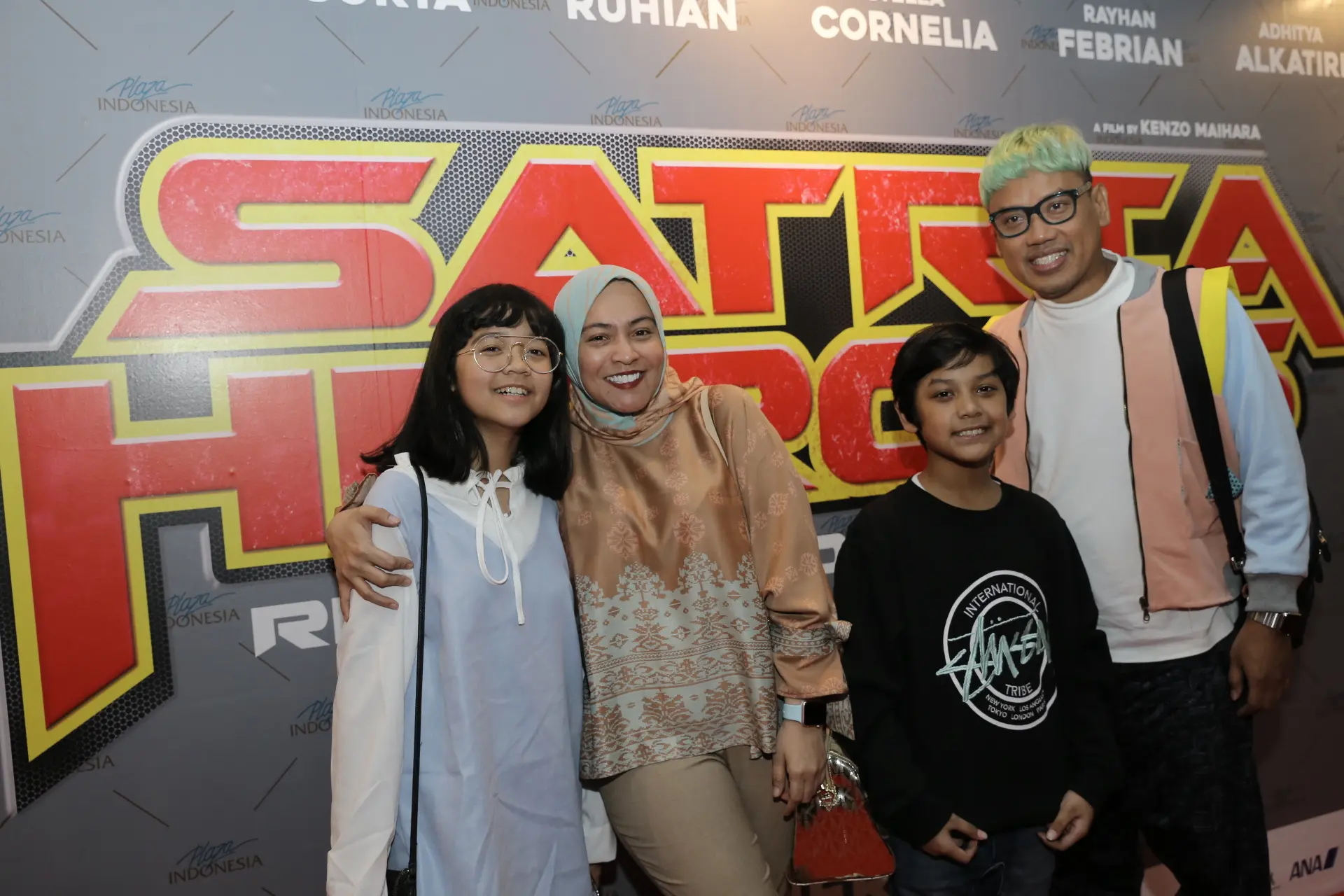 Premier film Satria Heroes Revenge Of Darkness (Galih W. Satria/bintang.com)