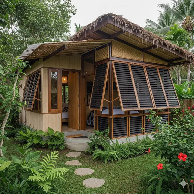 Konsep Tropis dengan Ventilasi Lebar