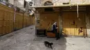 Media Palestina melaporkan bahwa pemogokan yang diserukan oleh pasukan nasional Palestina mencakup semua aspek kehidupan. (HAZEM BADER / AFP)