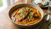 Resep Telur Dadar Kuah Santan Pedas, Variasi Agar Tidak Bosan