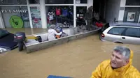 Banjir Serbia-Bosnia. (Reuters)