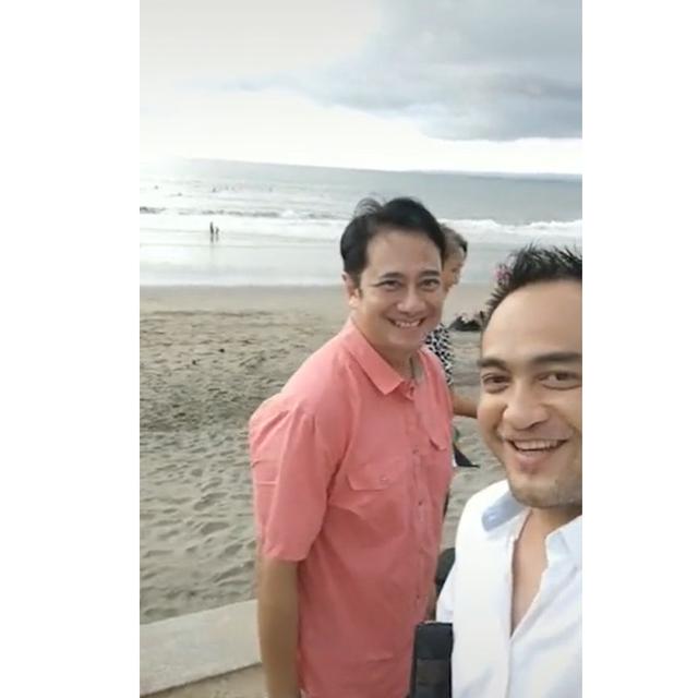6 Momen Venna Melinda dan Ferry Irawan Bertemu Ivan Fadilla di Bali