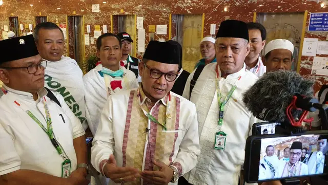 Sebanyak 60 anggota DPR berkunjung ke Makkah untuk melakukan pengawasan terkait penyelenggaraan ibadah haji tahun 2019. Bahauddin/MCH