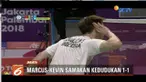 Pertandingan final bulu tangkis beregu putra Indonesia pada Rabu (22/8) berlangsung dramatis. Timnas Indonesia harus menyerah pada tim China dengan mendapat medali perak.
