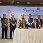 Pertamina New &amp; Renewable Energy (Pertamina NRE) secara resmi menandatangani Nota Kesepahaman (MoU) bersama Coal Power Generation Company Bangladesh Limited (CPGCBL). (Foto: Pertamina)