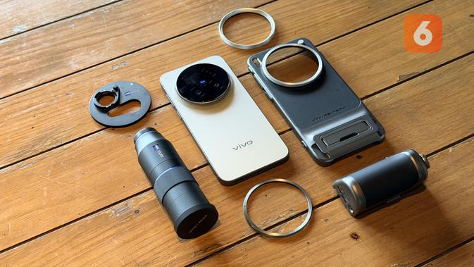 <p>Vivo X300 Pro Photography Kit. (Liputan6.com/ Yuslianson)</p>