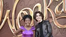 Chalamet juga berbagi sorotan dengan lawan mainnya yang masih muda dan pendatang baru di Hollywood, Calah Lane, yang berperan sebagai Noodle.  (Photo by Richard Shotwell/Invision/AP)