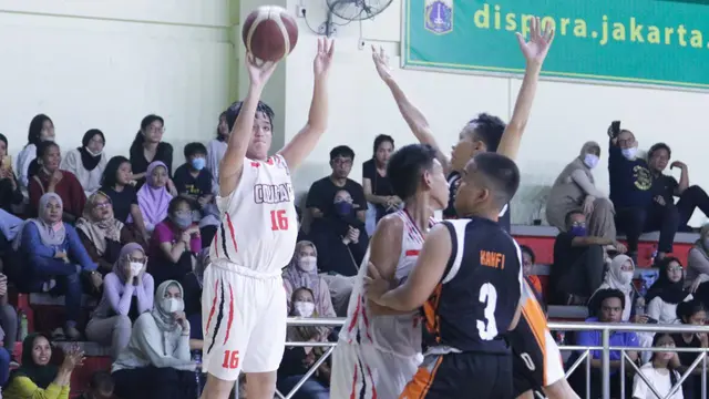 Pebasket muda Cougar Kevin Rizaldy