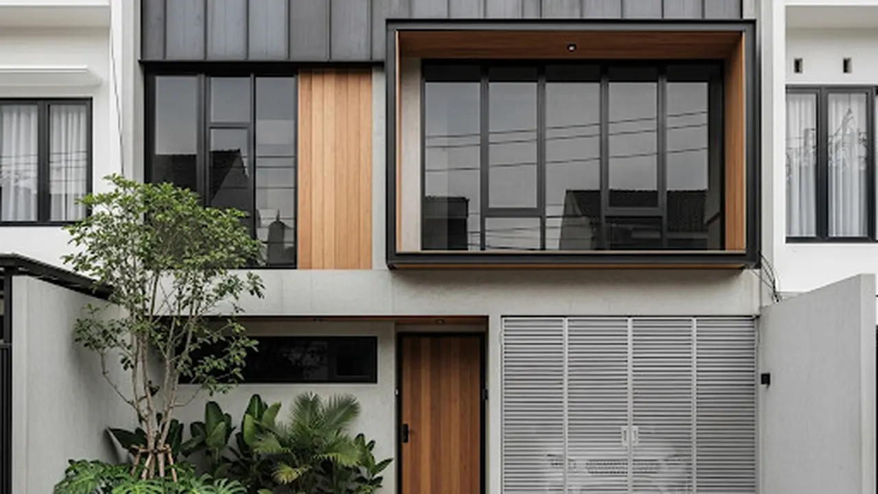 Rumah 2 Lantai Skandinavia