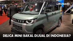 Mitsubishi Delica Mini Curi Perhatian di Japan Mobility Show 2023. (Liputan6.com/Raden Trimutia Hatta/Abdillah)